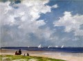 Voiliers au large de Far Rockaway Impressionniste plage Edward Henry Potthast